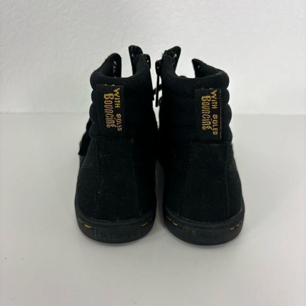 Dr. Martens Black Lace Up Rozarya Sneaker Shoes Women’s 6 - Picture 4 of 7